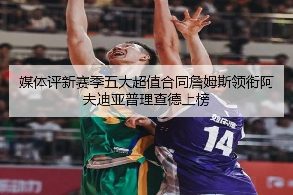 媒体评新赛季五大超值合同詹姆斯领衔阿夫迪亚普理查德上榜